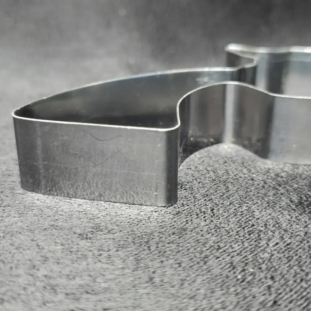 Stainless Steel Revolver Pancake Egg Fryer Mold Cookie Cutter Baking Wild Cowboy